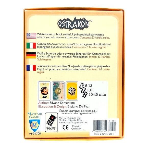 Ostrakon Card Game – 2004 Mayfair & daVinci Games – Complete - Picture 2 of 12